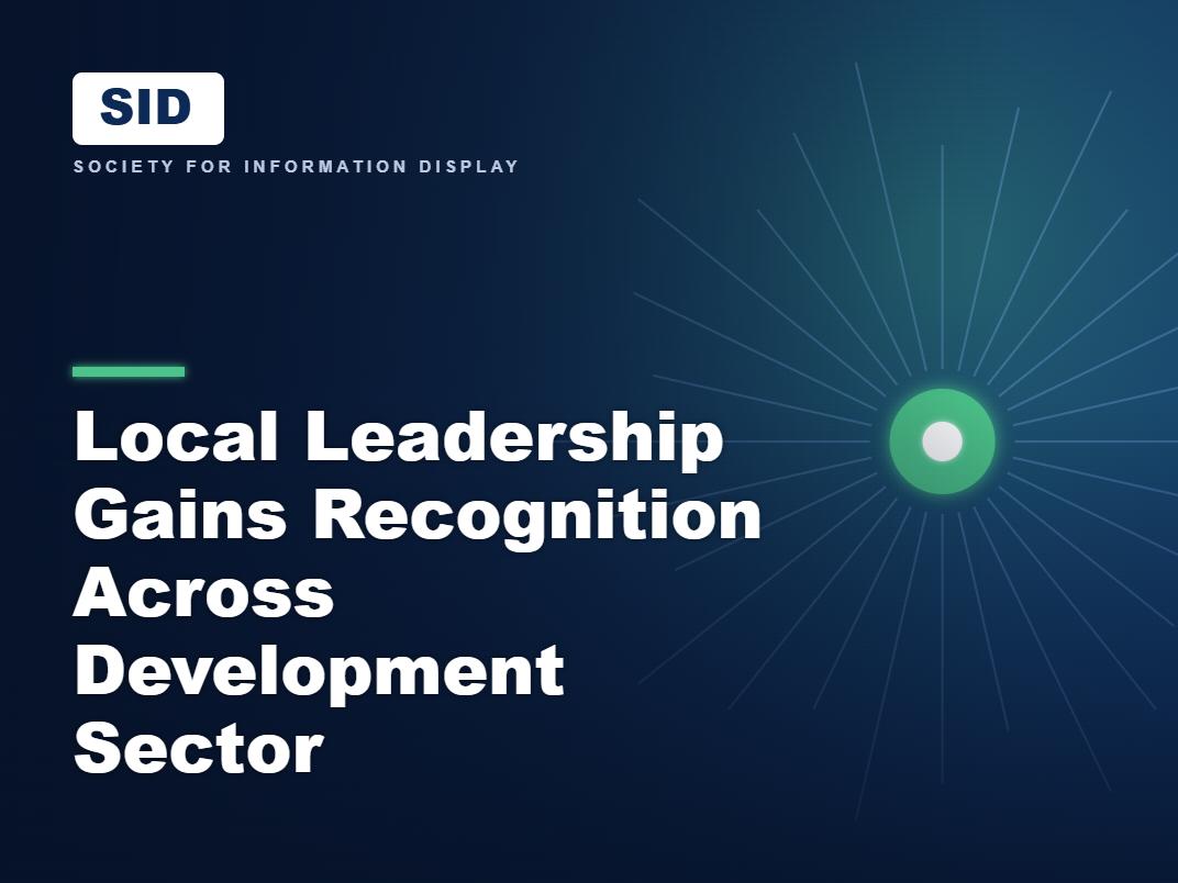 Local Leadership Gains Recognition Across Development Sector